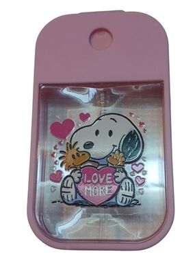 Peanuts - Snoopy Refillable Hand Sanitizer Spray Bottle, Pocket/Purse Size.